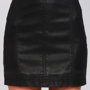 Free people modern femme vegan skirt